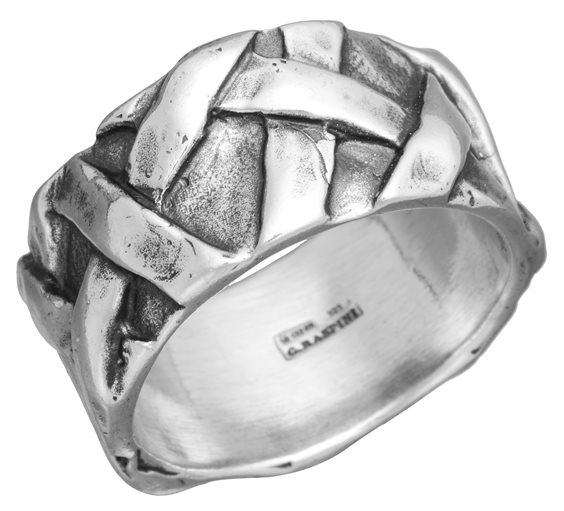 Ringe Giovanni Raspini Herr Uomo in Silber 11323/20 - 11323/20